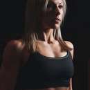 Lesbian Fitness Freak with Sporty Body in Savannah